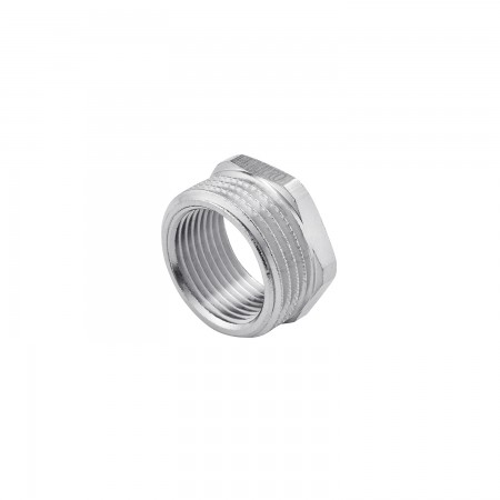 Футорка Karro 1 1/4"х1" ЗВ нікельована KR-3115
