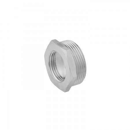 Футорка Karro 1 1/2 "х1" ЗВ нікельована KR-3115