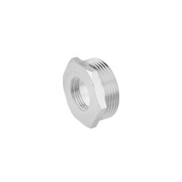 Футорка Karro 1 1/2 "х3/4" ЗВ нікельована KR-3115