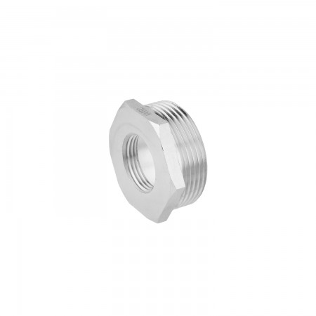 Футорка Karro 1 1/2 "х3/4" ЗВ нікельована KR-3115