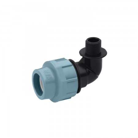 Колено ПЭ STR 25х1/2" РН