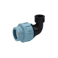 Колено ПЭ STR 32х3/4" РВ