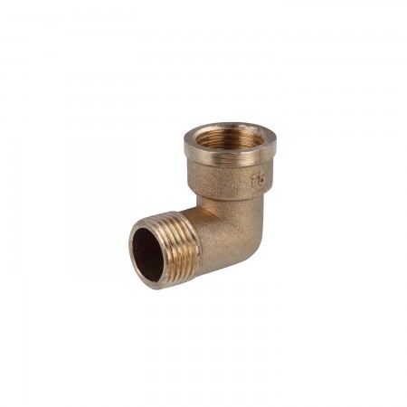 Кутник посилений LexLine 1/2" ВН латунний УК0122-1-В