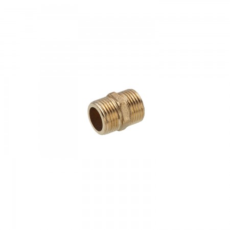 Ніпель посилений LexLine 3/8" ЗЗ латунний УК0500-В