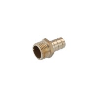 Штуцер LexLine 1/2" РЗ, D=14 мм латунний УК0008-4