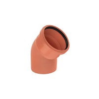 Коліно Rozma для зовнішньої каналізації 110х45 ° (CV029127)