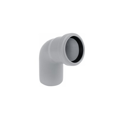 Колено Baux для внутренней канализации 50х45°(CV029700)