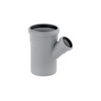 Тройник Baux для внутренней канализации 110х50/45°(CV029712)