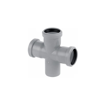 Крестовина Baux для внутренней канализации 50х50х50/90°(CV029718)