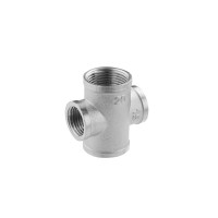 Хрестовина посилена перехідна LexLine 3/4 "х1/2 "х3/4 "х1/2" ВВВВ нікельована НК4606-Вн