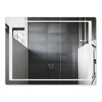 Дзеркало KRP 600х800 Spiegel HR2-8060 з LED-підсвічуванням та антизапітнінням (CV030033)