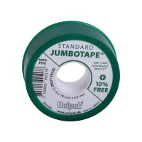 Фум-стрічка 16,5м Jumbotape Professional (19мм x 0,2мм) + 10%, Щільність 0,6 г/см?