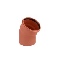 Коліно Rozma для зовнішньої каналізації 160х30 ° (CV030982)