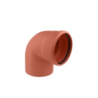 Коліно Rozma для зовнішньої каналізації 200х90 ° (CV030987)