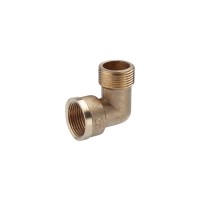 Кутник посилений LexLine 3/4" ВЗ латунний УК0120-1-В