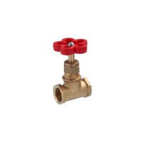 Вентиль муфтовий латунний Lexline 1/2" ВВ