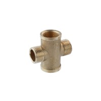  Хрестовина посилена LexLine 1/2'' ВЗВЗ латунна УК4603-В