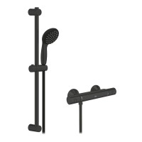 Смеситель термостатический для душа Start Black UA303908T1(CV032753)