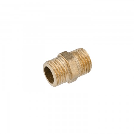 Ніпель посилений LexLine 1/4" ЗЗ латунний УК0542-В