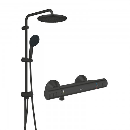 Смеситель термостатический для душа Start Black UA303908T2(CV034630)
