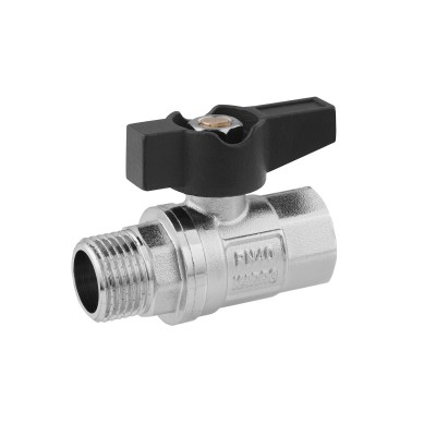 Кран шаровой Karro "Uno Black" 1/2" ВН PN40 бабочка Кран шаровой Karro "Uno Black" 1/2" ВН PN40 бабочка
