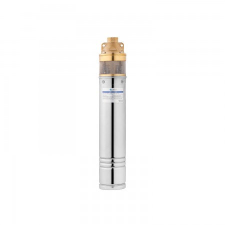 Насос глубинный центробежный Agua 4SKM 150 Hmax 100 м Qmax 45 л/мин P 1100 Вт с пультом