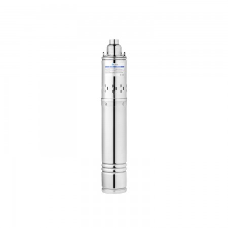 Насос глубинный шнековый Agua 4S QGD2,4-90-0,50 Hmax 90 м Qmax 40 л/мин P 500 Вт со встроенным конденсатором