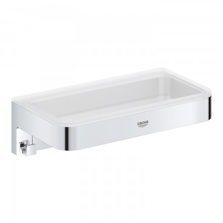 Полка для душа Grohe QuickFix Start Cube с крючками 41107000