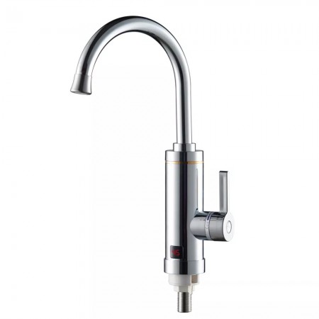 Проточный кран-водонагреватель Wezer SDR-C10T 3,3 кВт (хром)(датчик темп.)