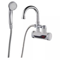 Проточный кран-водонагреватель с душем Wezer SDR-B07WSTP (датчик темп.)