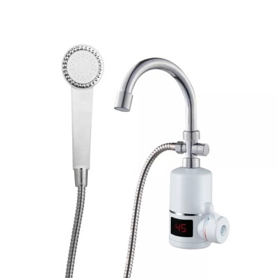 Проточный кран-водонагреватель WEZER SDR-B05WST ванна (датчик темп.) Проточный кран-водонагреватель WEZER SDR-B05WST ванна (датчик темп.)