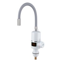 Проточный кран-водонагреватель SDR-G05T кухня, (гибкий излив)(3,0 кВт)(датчик темп.)