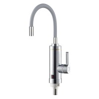 Проточный кран-водонагреватель SDR-G10T кухня, (гибкий излив)(3,0 кВт)(датчик темп.)