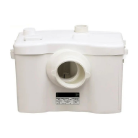 Каналізаційна установка WCLift-600/2F/Hot (1797NP51)