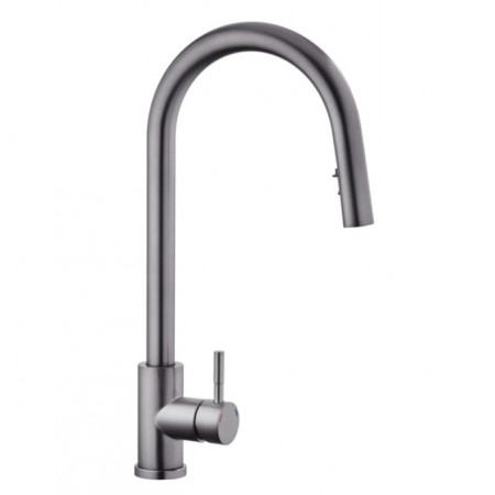 Кухонный смеситель Kroner KRP Edelstahl Klassisch - PVD03915 графит