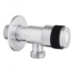 Кран приладовий Kroner KRP Edelstahl Klassisch - ESG100 1/2"х1/2" ЗЗ