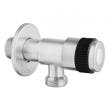 Кран приладовий Kroner KRP Edelstahl Klassisch - ESG100 1/2"х1/2" ЗЗ