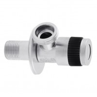 Кран приборный Kroner KRP Edelstahl Klassisch - ESG102 1/2"х3/4" НН