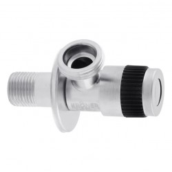 Кран приладовий Kroner KRP Edelstahl Klassisch - ESG102 1/2"х3/4" ЗЗ