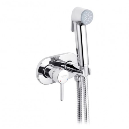 Набор для гигиенического душа скрытого монтажа со смесителем Kroner KRP Bidet - C086