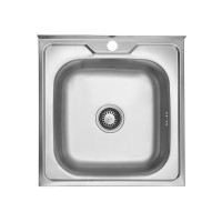 Кухонна мийка Kroner KRP Dekor-5050 (0,6 мм)