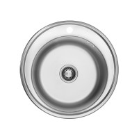 Кухонна мийка Kroner KRP Dekor-510 (0,8 мм)