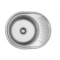 Кухонна мийка Kroner KRP Dekor-5745 (0,6 мм)