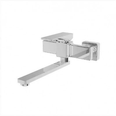 Настенный смеситель для кухни латунный Koer KB-73010-01 KR3490 хром Настенный смеситель для кухни латунный Koer KB-73010-01 KR3490 хром