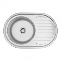 Кухонна мийка Kroner KRP Dekor-7750 (0,8 мм)
