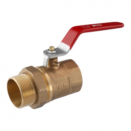 Кран-американка STA 1 1/2" ВЗ PN25 ручка, латунний
