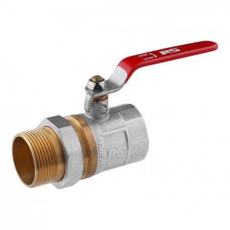Кран-американка STA 1 1/4" ВЗ PN30 ручка, нікельований