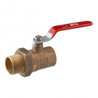 Кран-американка STA 1" ВЗ PN30 ручка, латунний