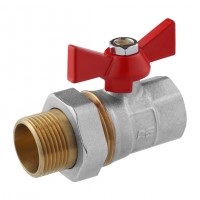 Кран-американка STA 3/4" ВЗ PN30 метелик, нікельований