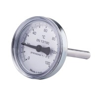 Термометр 0-120C для антикондиционного клапана Icma No134